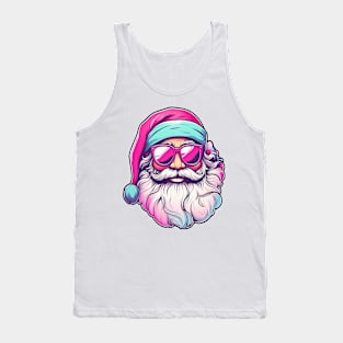 Santa with Sunglasses Tank Top